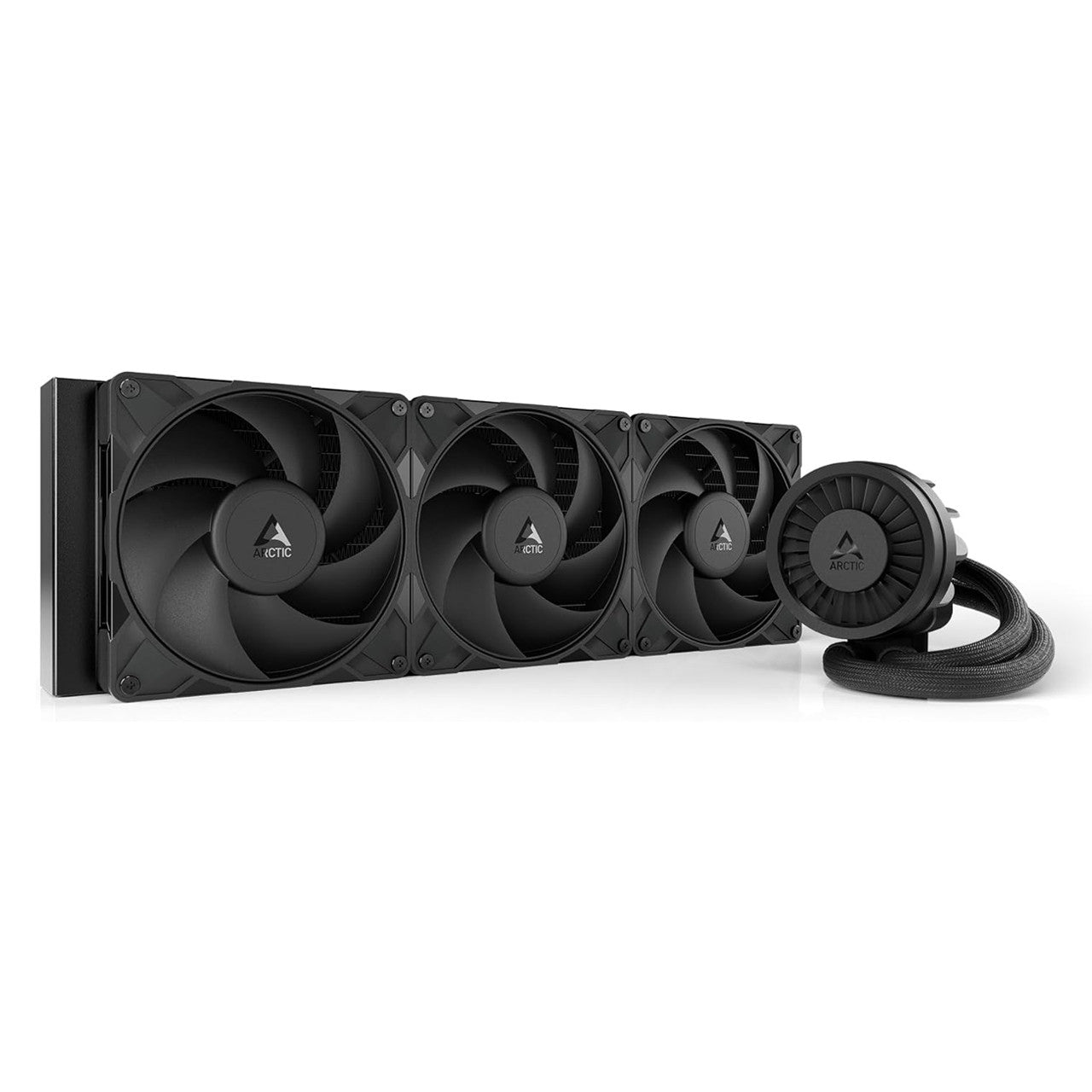 Arctic Liquid Freezer III Pro 420 AIO CPU Fans 3 x 140mm Water Cooling, AMD AM5/AM4, Intel LGA1851/1770 (Black) ACFRE00181A