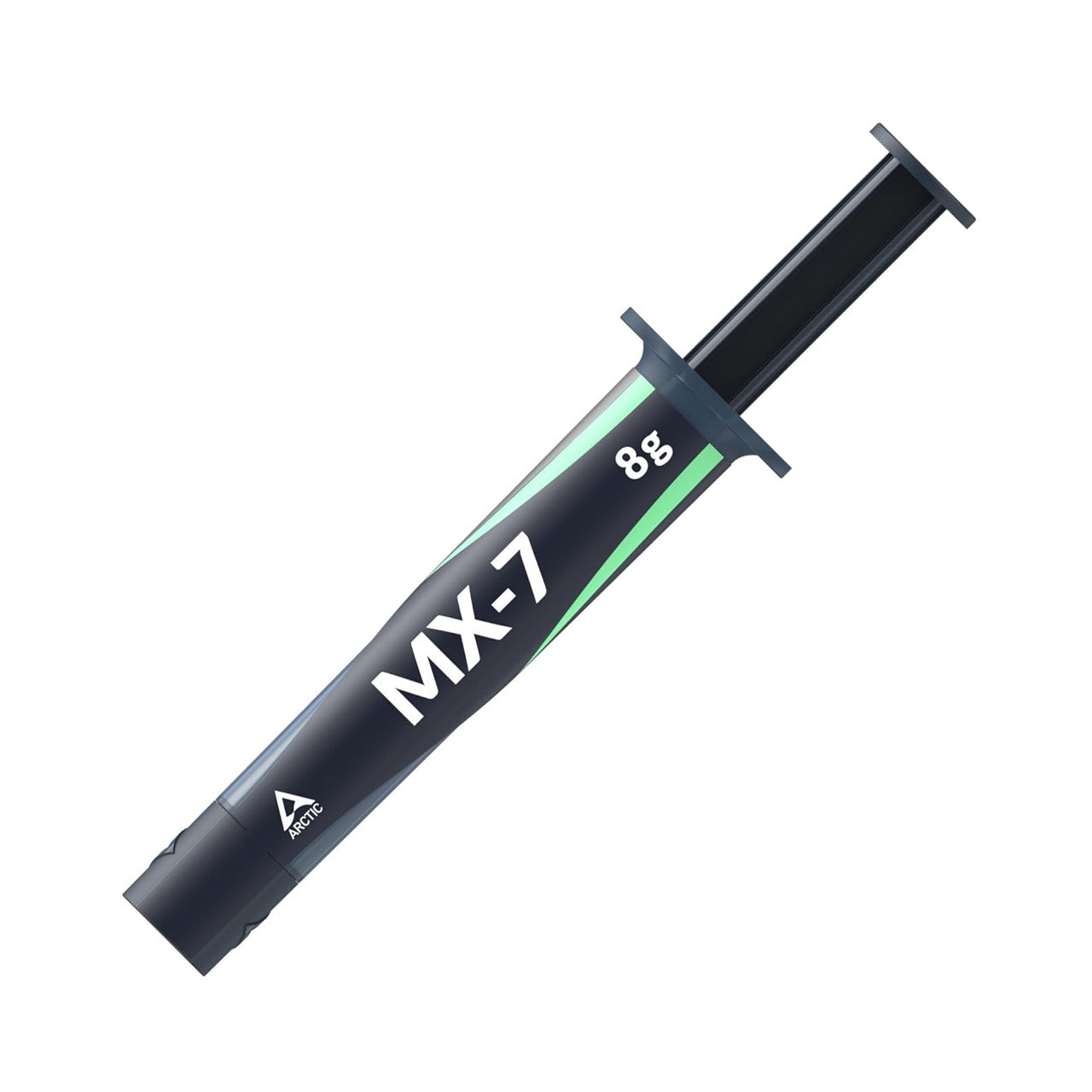 Arctic MX-7 (8g) delivers high thermal conductivity for cooler CPU and GPU temperatures.