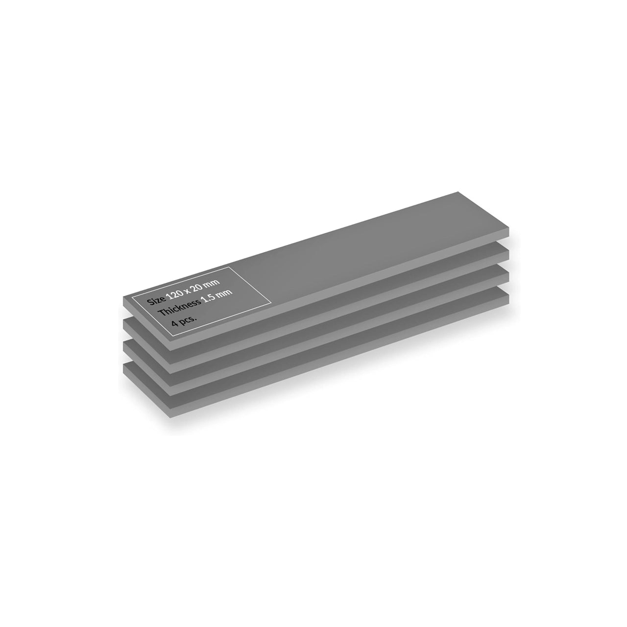ARCTIC TP-4 Thermal Pad (100x100 / 120x20) x (0.5mm / 1.0mm / 1.5mm) Soft Gap Filler