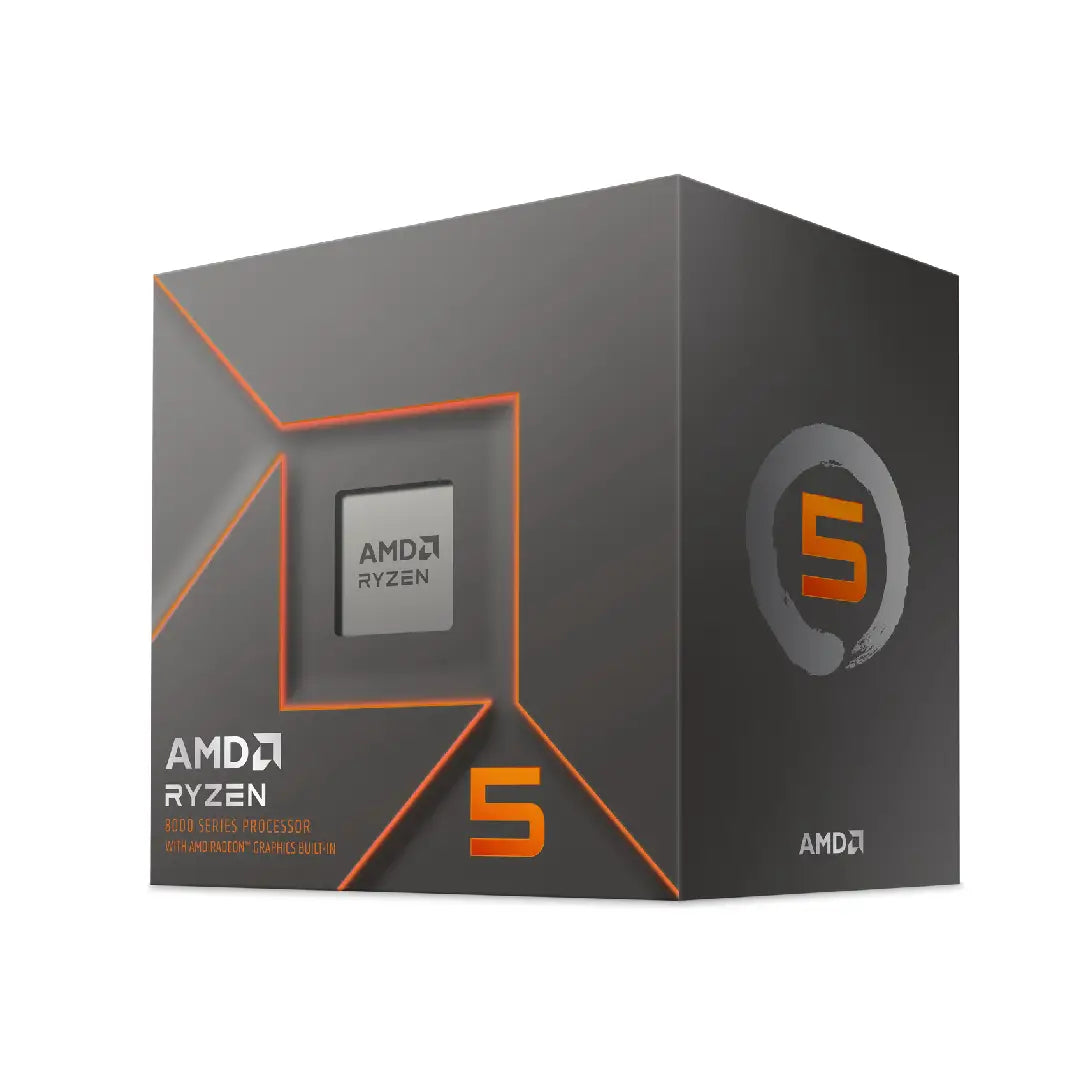 AMD Ryzen 5 8500G | 6-Core 3.5GHz AM5 Radeon 740M iGPU CPU | 100-100000931BOX