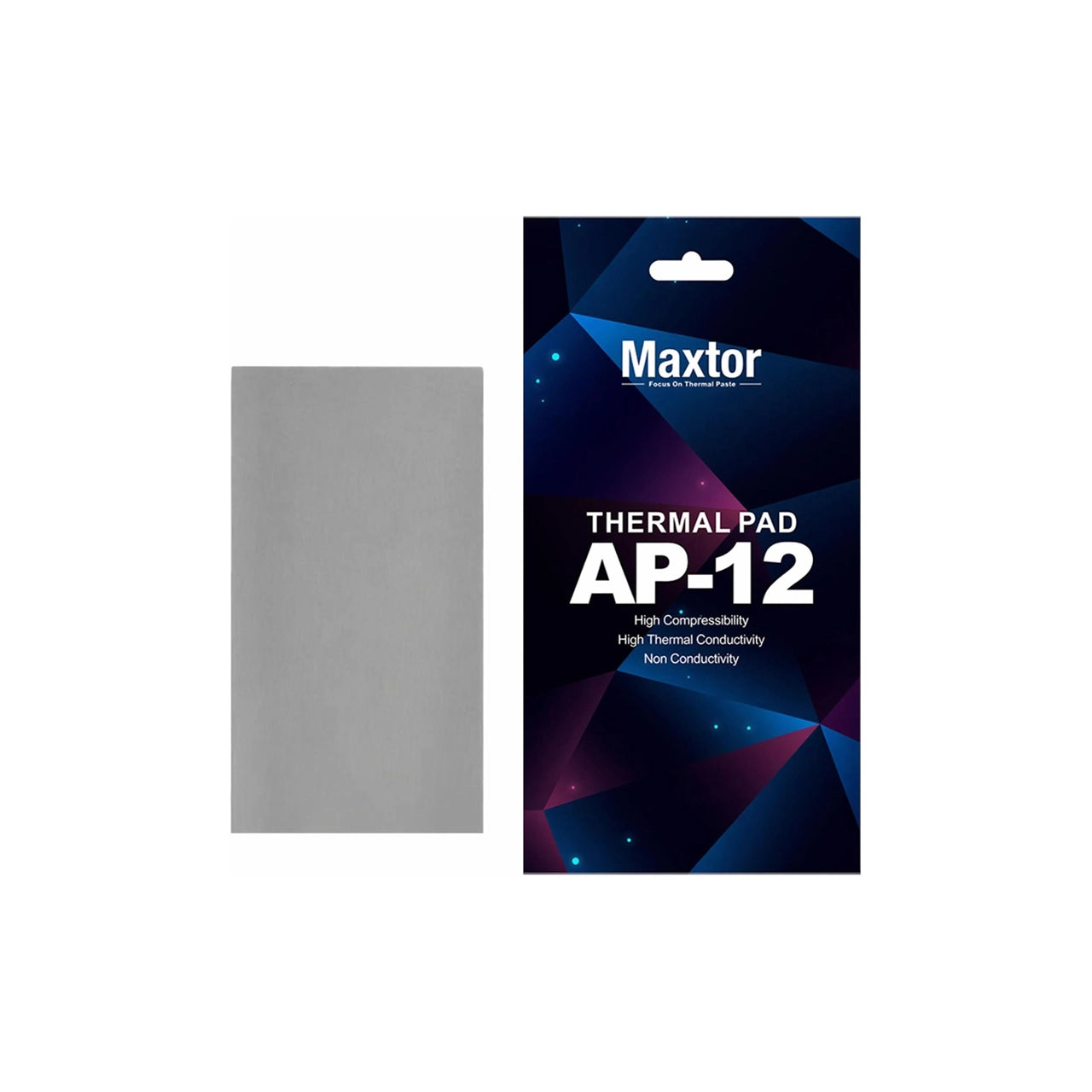 Maxtor AP-12 14.8W/mK Thermal Pad | Silicone Cooling Pad | Non-Conductive | 85x45x(0.5/1.0/1.5/2.0/2.5/3.0)mm