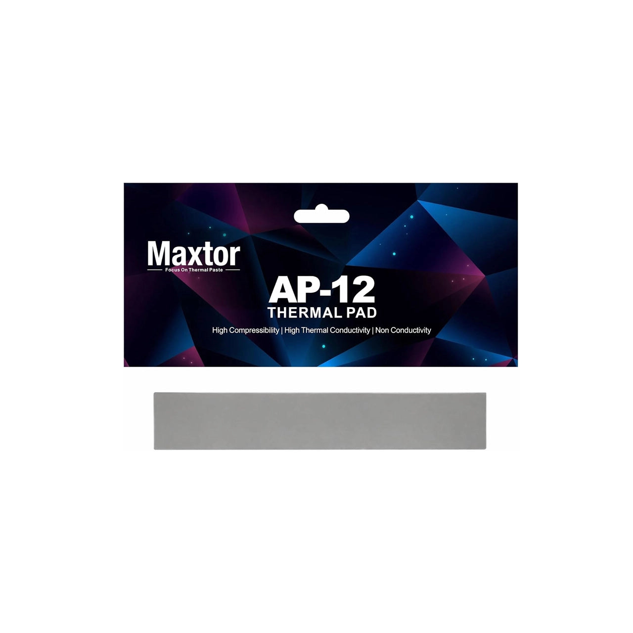 Maxtor AP-12 14.8W/mK Thermal Pad | Silicone Cooling Pad | Non-Conductive | 120x20x(0.5/1.0/1.5/2.0/2.5/3.0)mm