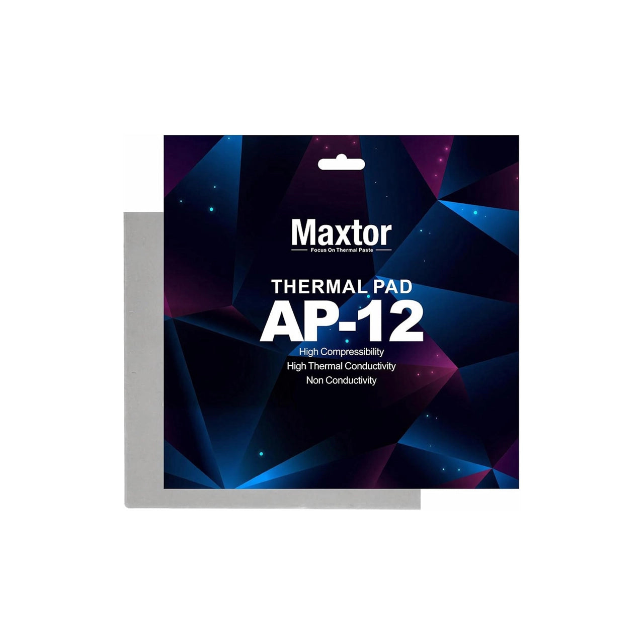 Maxtor AP-12 14.8W/mK Thermal Pad | Silicone Cooling Pad | Non-Conductive | 120x120x(0.5/1.0/1.5/2.0/2.5/3.0)mm