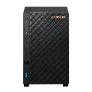Asustor Drivestor 2 Lite 2 Bay NAS, Quad-Core 1.7GHz CPU, 1GbE Port, 1GB DDR4 (Diskless) AS1102TL