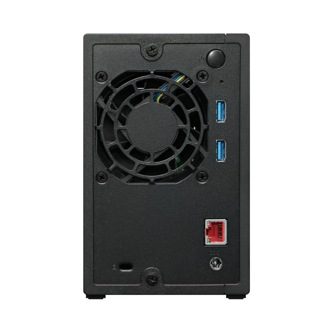 Asustor Drivestor 2 Gen 2 ,2 Bay NAS, Quad-Core 1.7GHz CPU, 2.5GbE Port, 1GB DDR4, Three USB 3.0 (Diskless) AS1202T