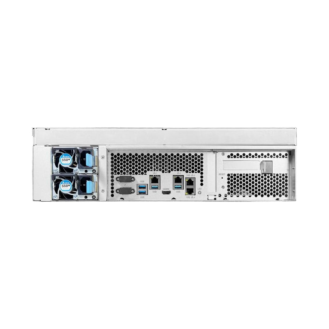 Asustor Lockerstor 16 Pro Gen2 16 Bay NAS, Octa-Core 3.8GHz, 2x10GbE, 16GB DDR5, 3U Rackmount Server (Diskless) - AS7216RDX
