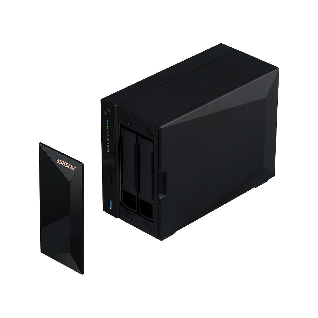 Asustor Drivestor 2 Pro Gen2 2 Bay NAS, Quad-Core 1.7GHz CPU, 2.5Gbe Port, 2GB DDR4 (Diskless) AS3302T v2