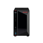 Asustor AS5402T Nimbustor 2 Gen2 2 Bay NAS,Quad-Core 2.0GHz CPU,Dual 2.5GbE Ports,4GB DDR4,4x M.2 SSD Slots (Diskless)