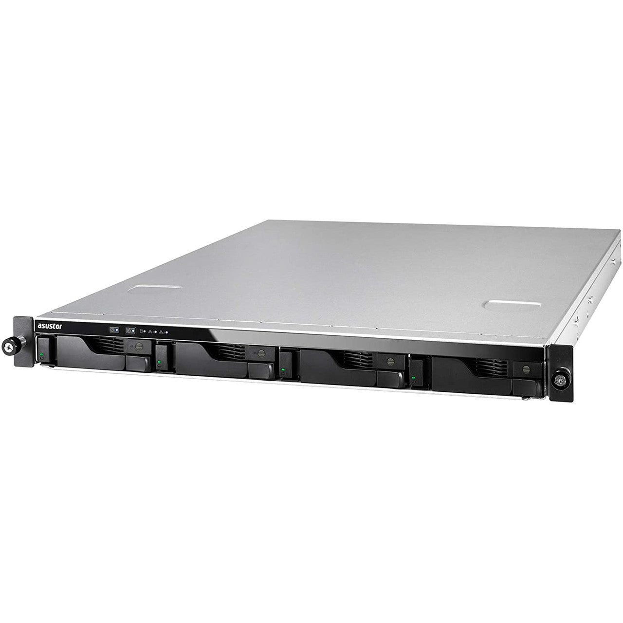 Asustor AS6504RD Lockerstor 4RD Quad-Core CPU,2.5GbE Port, 8GB DDR4,1U Rackmount with redundant PSU (4 Bay Diskless NAS)