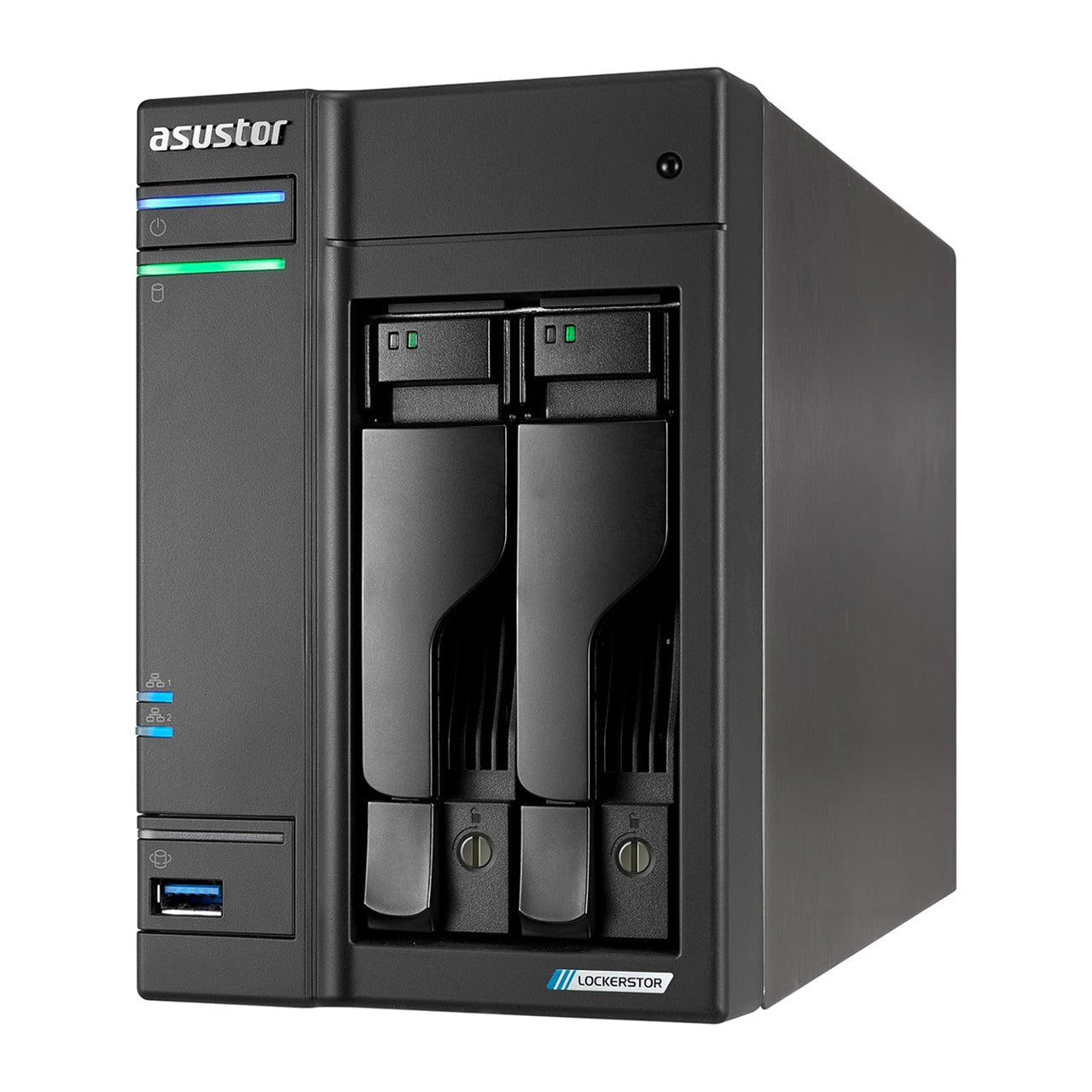The Asustor Lockerstor 2 Gen2+ is a high-performance 2-bay NAS built for professionals and power users.