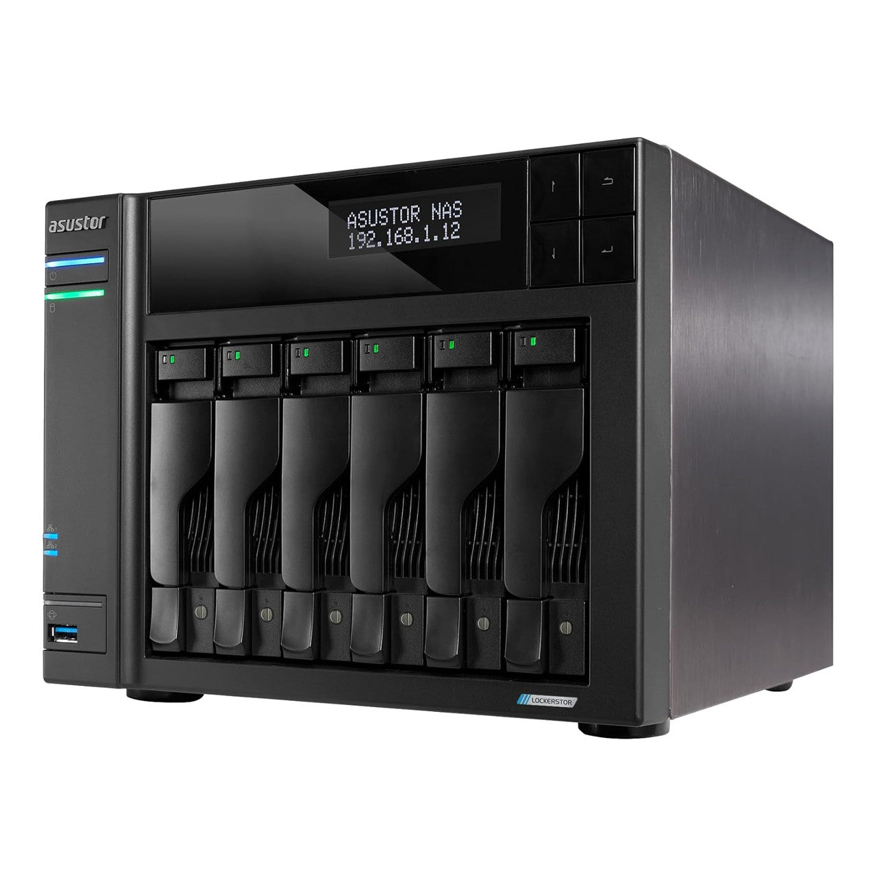 The Asustor Lockerstor 6 Gen2+ is a high-capacity 6-bay NAS designed for professionals and growing businesses.