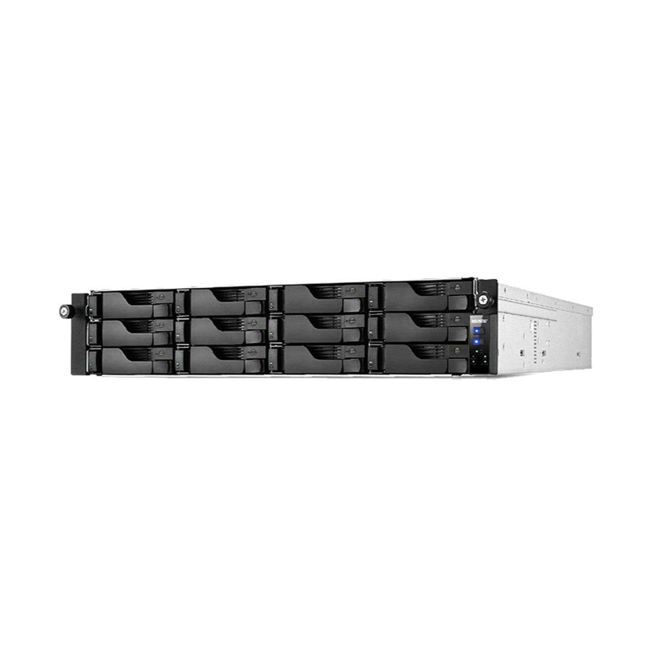 Asustor AS7112RDX 12-Bay 2U NAS Intel 9th Xeon E-2224 3.5GHz Quad-core 8GB DDR4 Rackmount