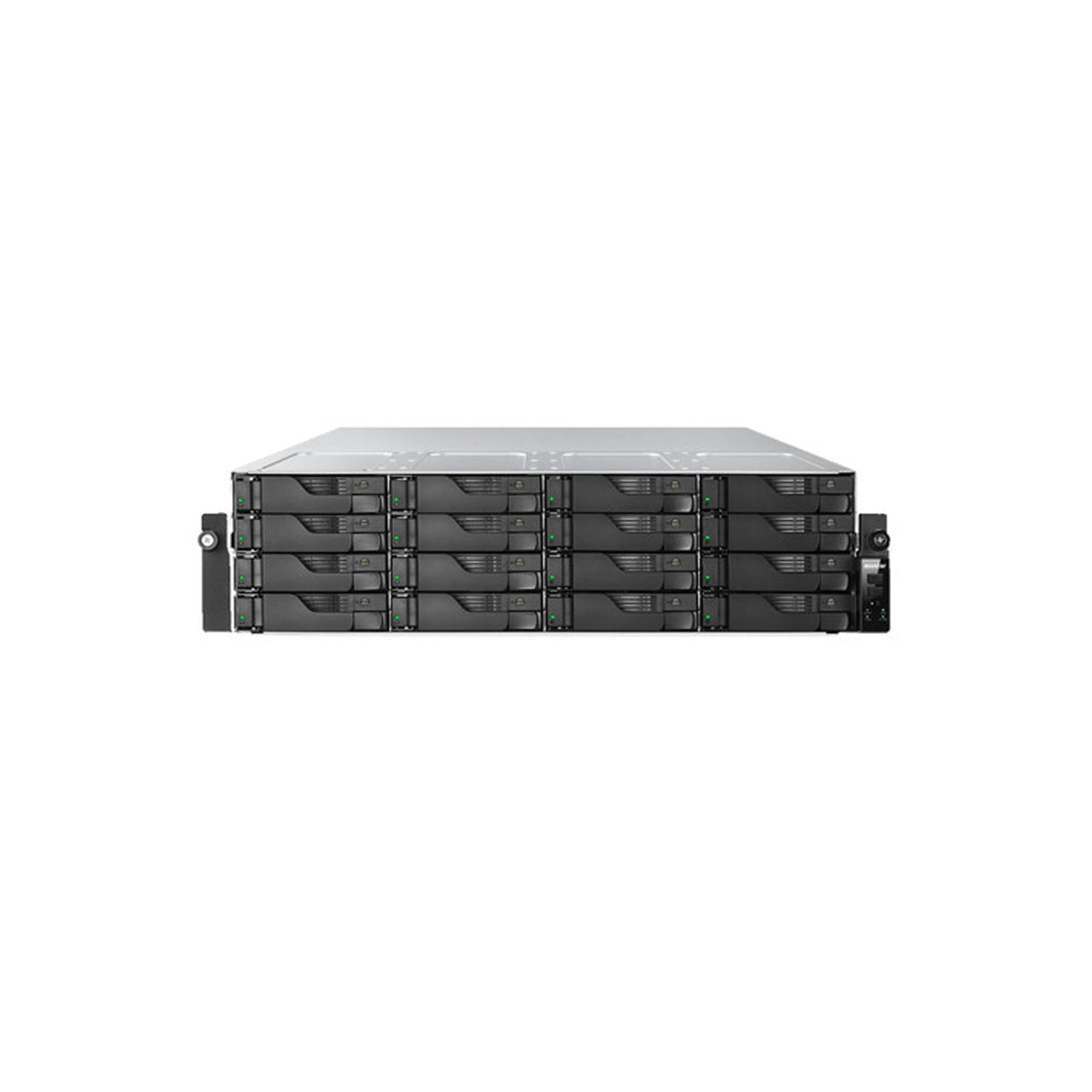 Asustor Lockerstor 16 Pro Gen2 16 Bay NAS, Octa-Core 3.8GHz, 2x10GbE, 16GB DDR5, 3U Rackmount Server (Diskless) - AS7216RDX