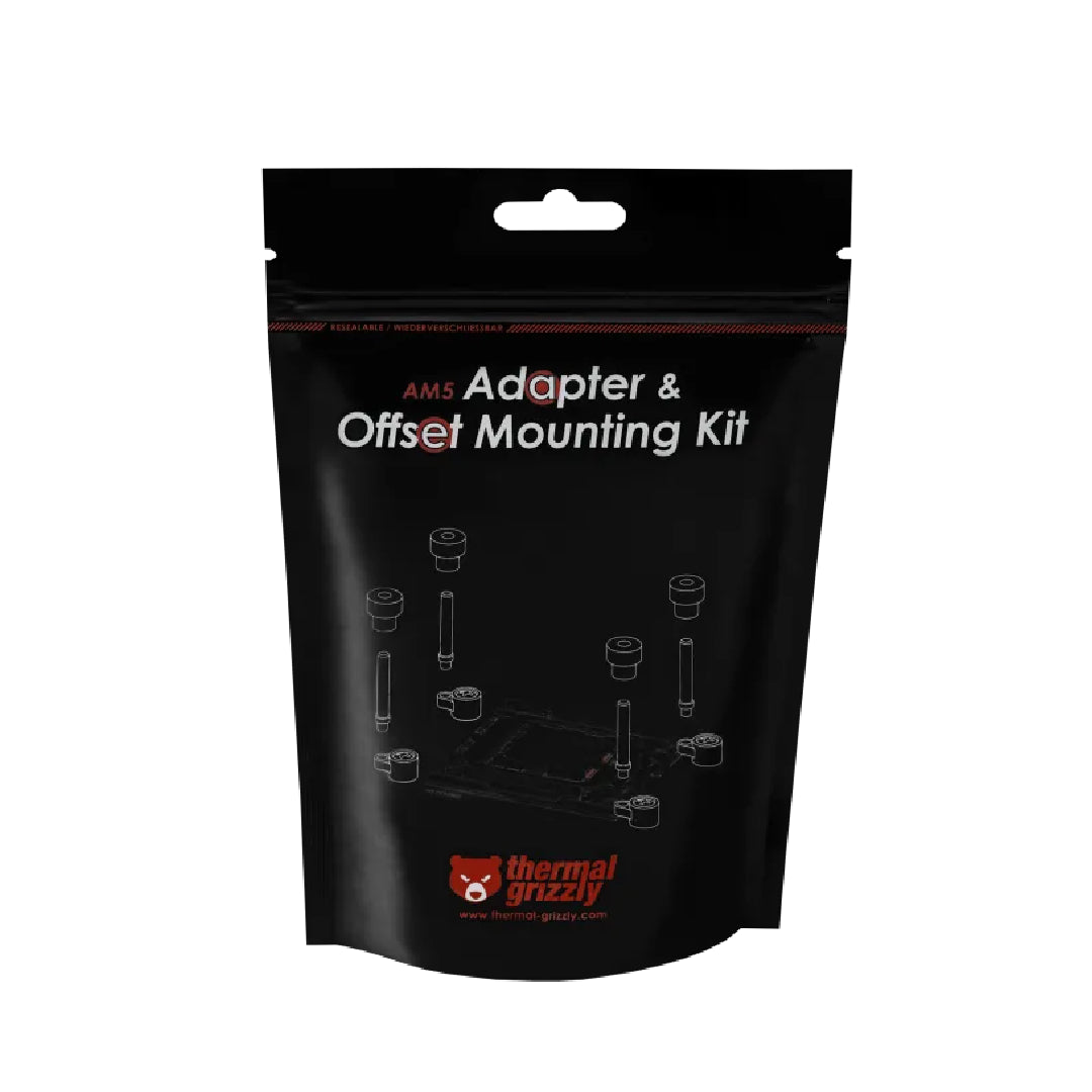 Thermal Grizzly AM5 Adapter & Offset Mounting Kit - AMD AM5 Socket TG-AD-AM5-MK