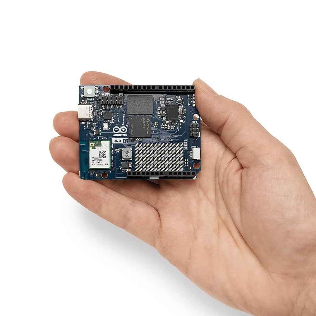 Arduino UNO Q Hybrid Board | QRB2210 & STM32U585 | AI Vision, IoT & Robotics | Linux Wi-Fi USB-C - ABX00173