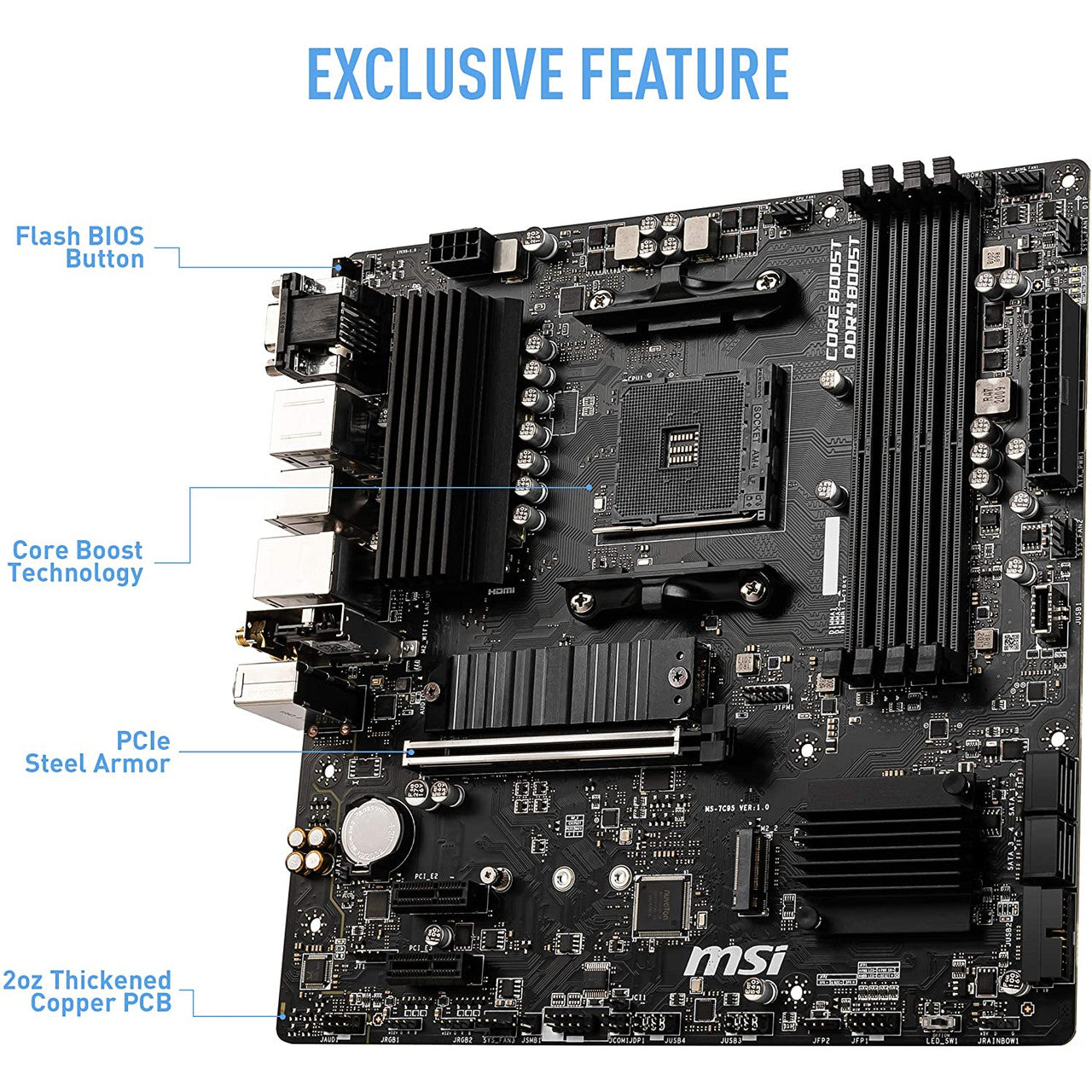 Features PCIe 4.0 support for next-generation graphics cards and ultra-fast NVMe storage.