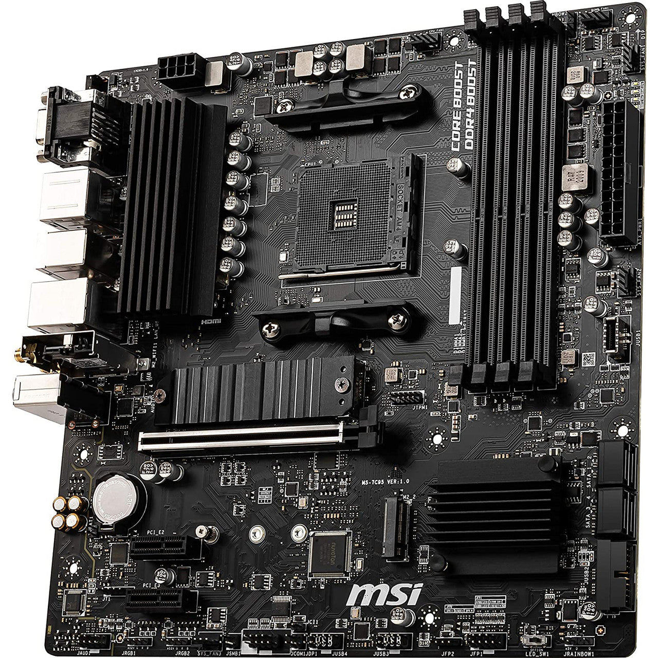 Comes with M.2 and SATA 6Gb/s ports to deliver lightning-fast data transfer and storage options.