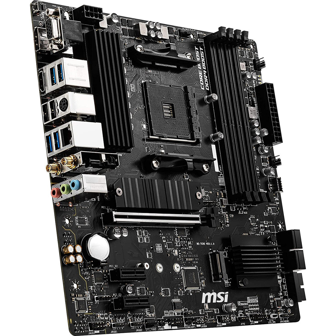 Micro-ATX form factor makes it ideal for compact builds without sacrificing performance.