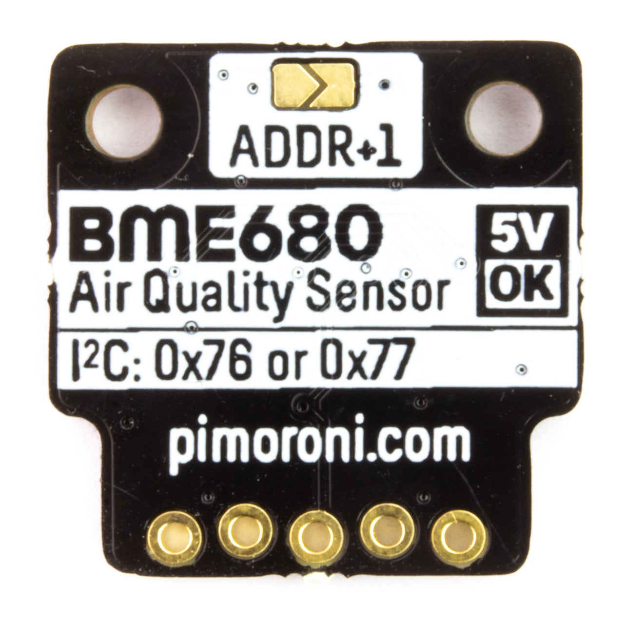 Pimoroni BME680 Breakout -Air Quality, Temperature, Pressure, Humidity Sensor Raspberry Pi and Arduino-compatible PIM357