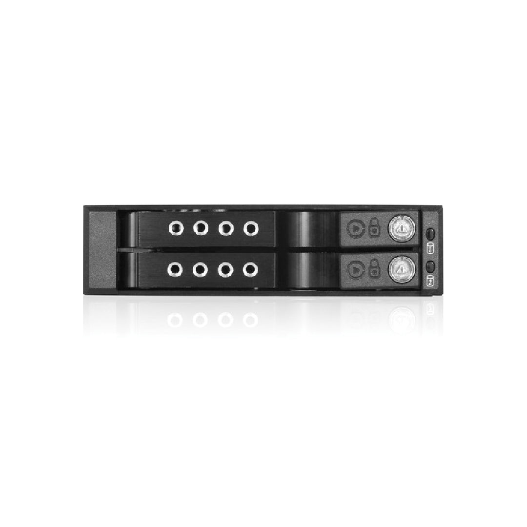 iStarUSA 3.5 to 2x2.5 SATA 6.0 Gbs Hot-Swap Drive Cage BPN-2535DE-SA
