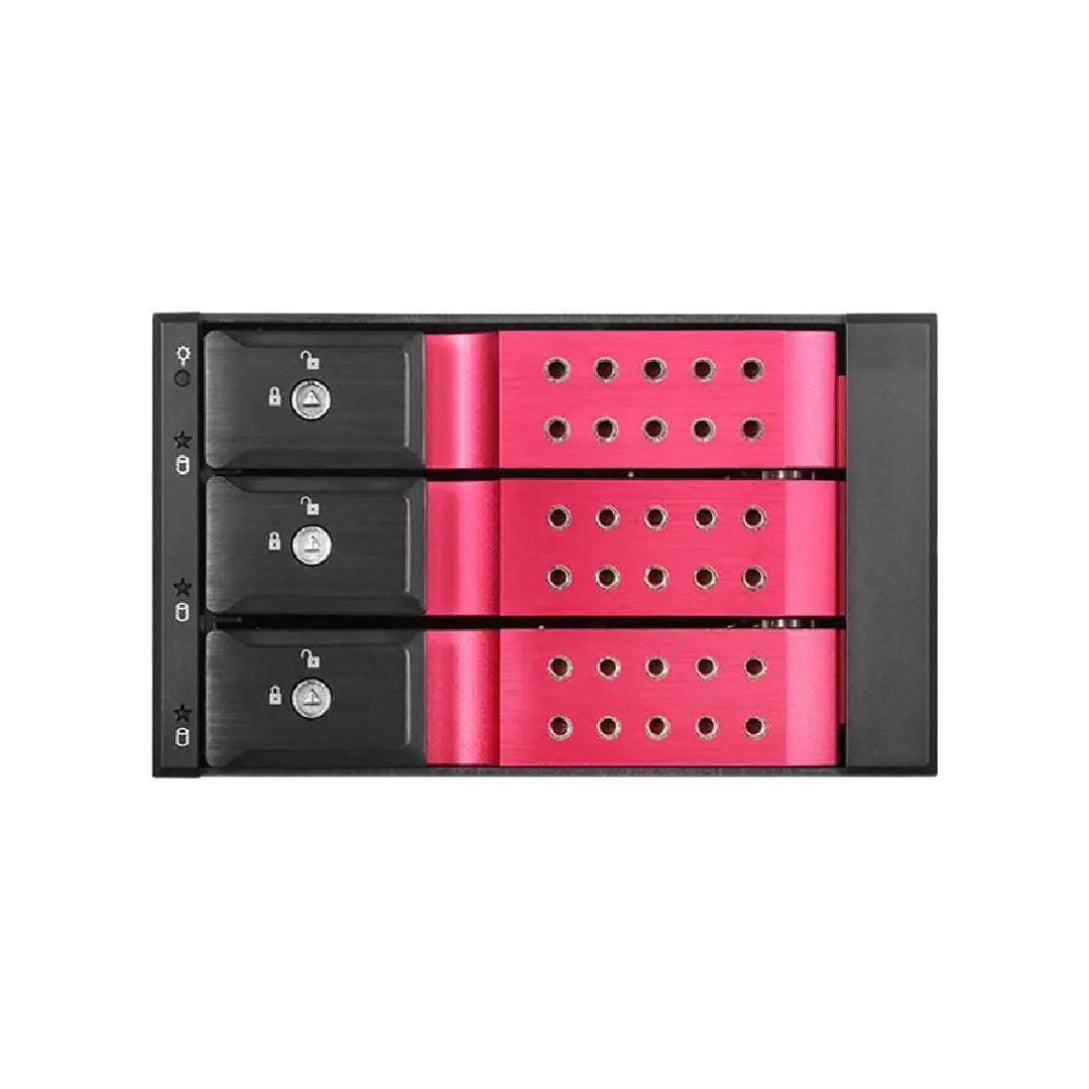 iStarUSA BPN-DE230HD | 2×5.25 to 3×3.5 Trayless Hot-Swap | 12Gb/s