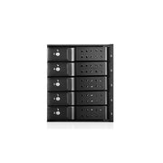 Istar BPN-DE350SS-BLACK 3x5.25 to 5x3.5 Trayless Black