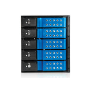 iStarUSA BPN-DE350SS | 3×5.25 to 5×3.5 Trayless Hot-Swap | 6Gb/s