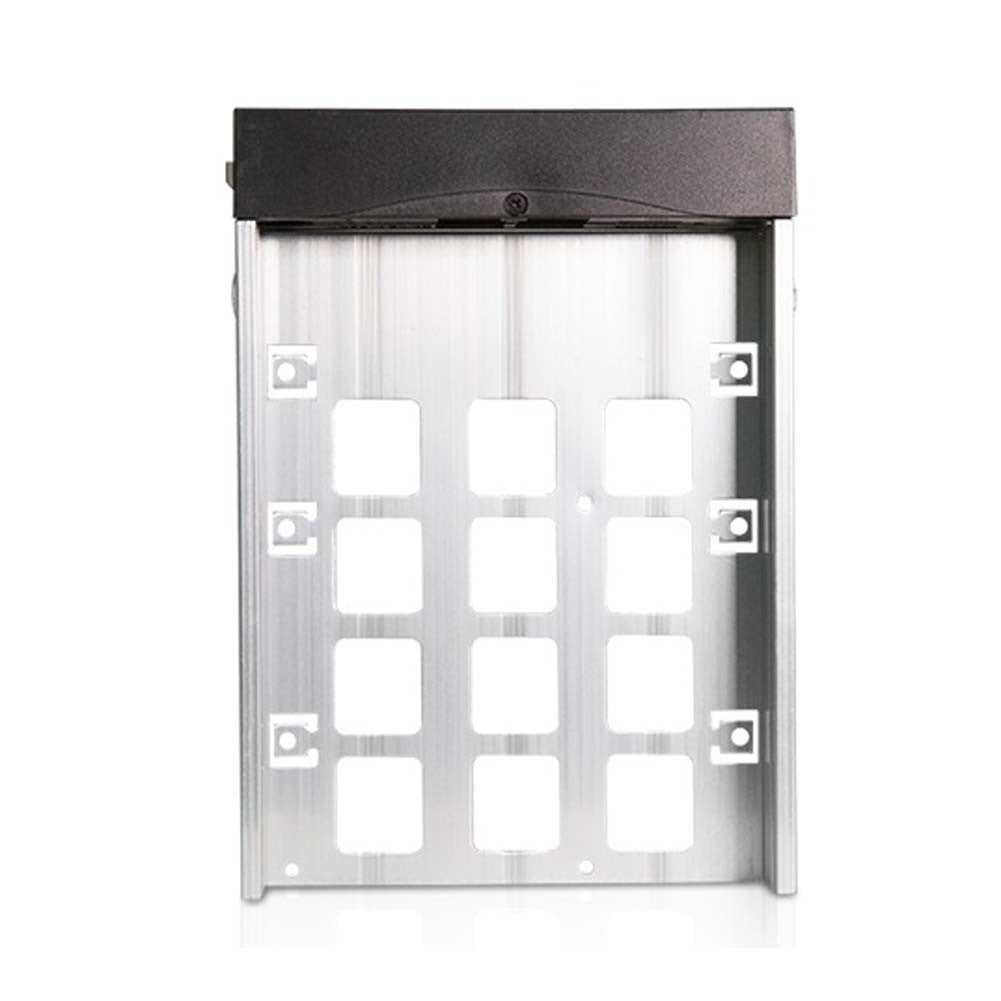 iStarUSA BPU-340HD-BLUE 3x5.25 to 4x3.5 12G Rack Blue