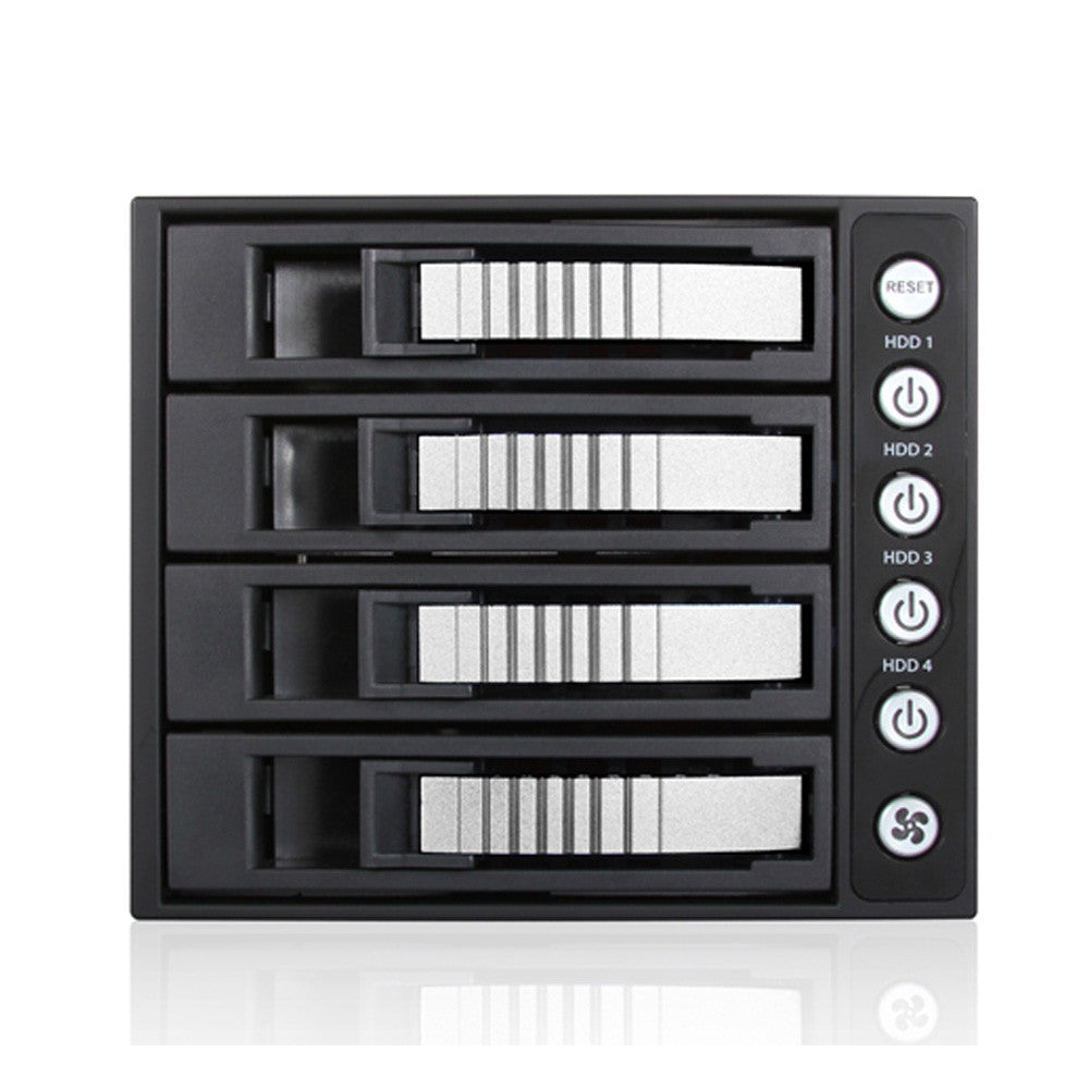 iStarUSA BPU-340SATA-SILVER 3x5.25 to 4x3.5SATA HDD Hot-swap Rack