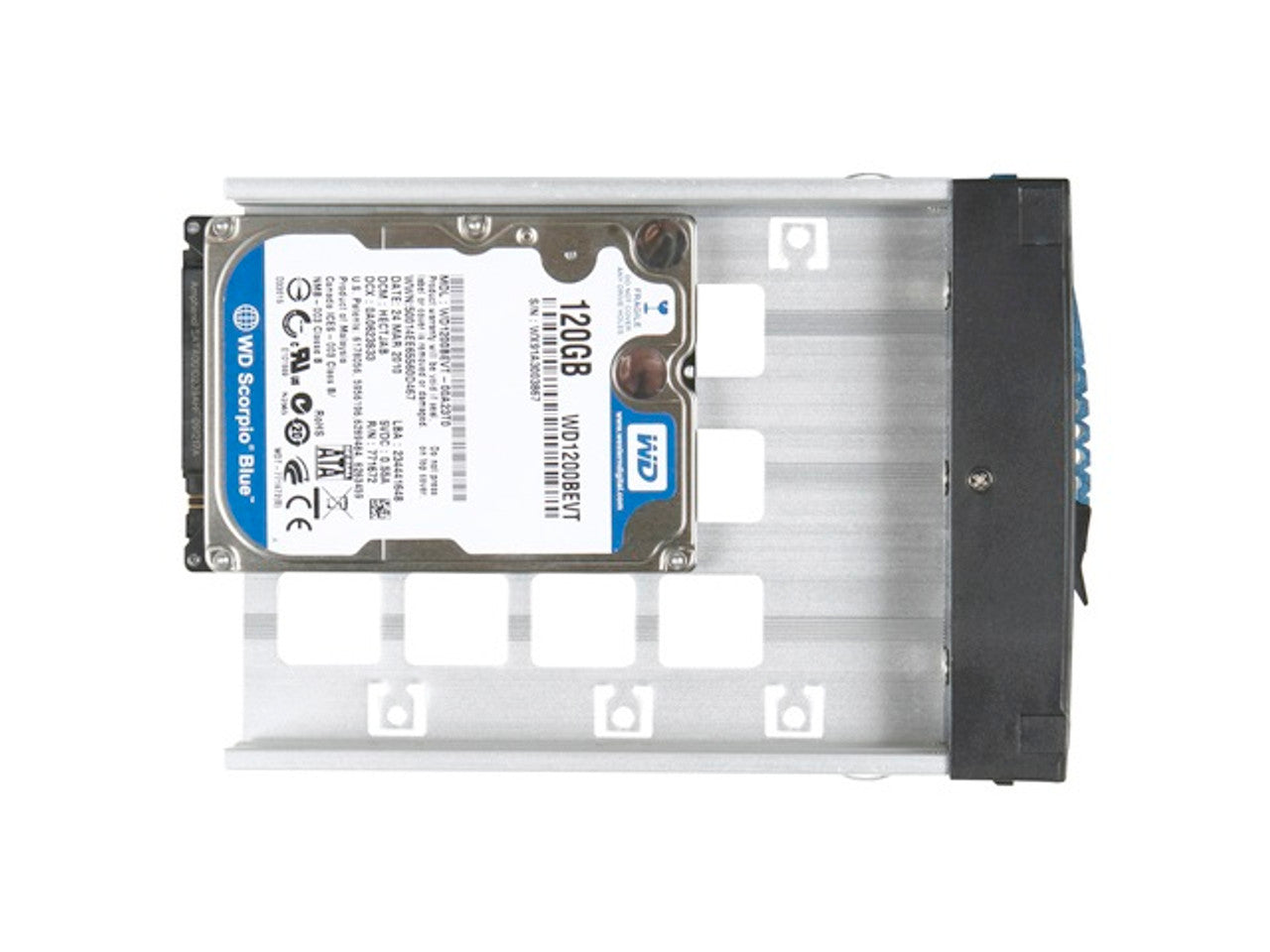 iStarUSA 3x 5.25" to 4x 3.5" 2.5" SAS SATA 6 Gbps HDD SSD Hot-swap Rack BPU-340SATA-BLUE