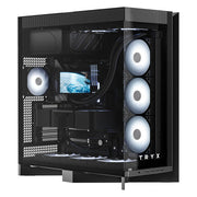 TRYX LUCA L70 Midi-Tower Tempered Glass ARGB PC case (Black) C-L700N-NN0H-G0K