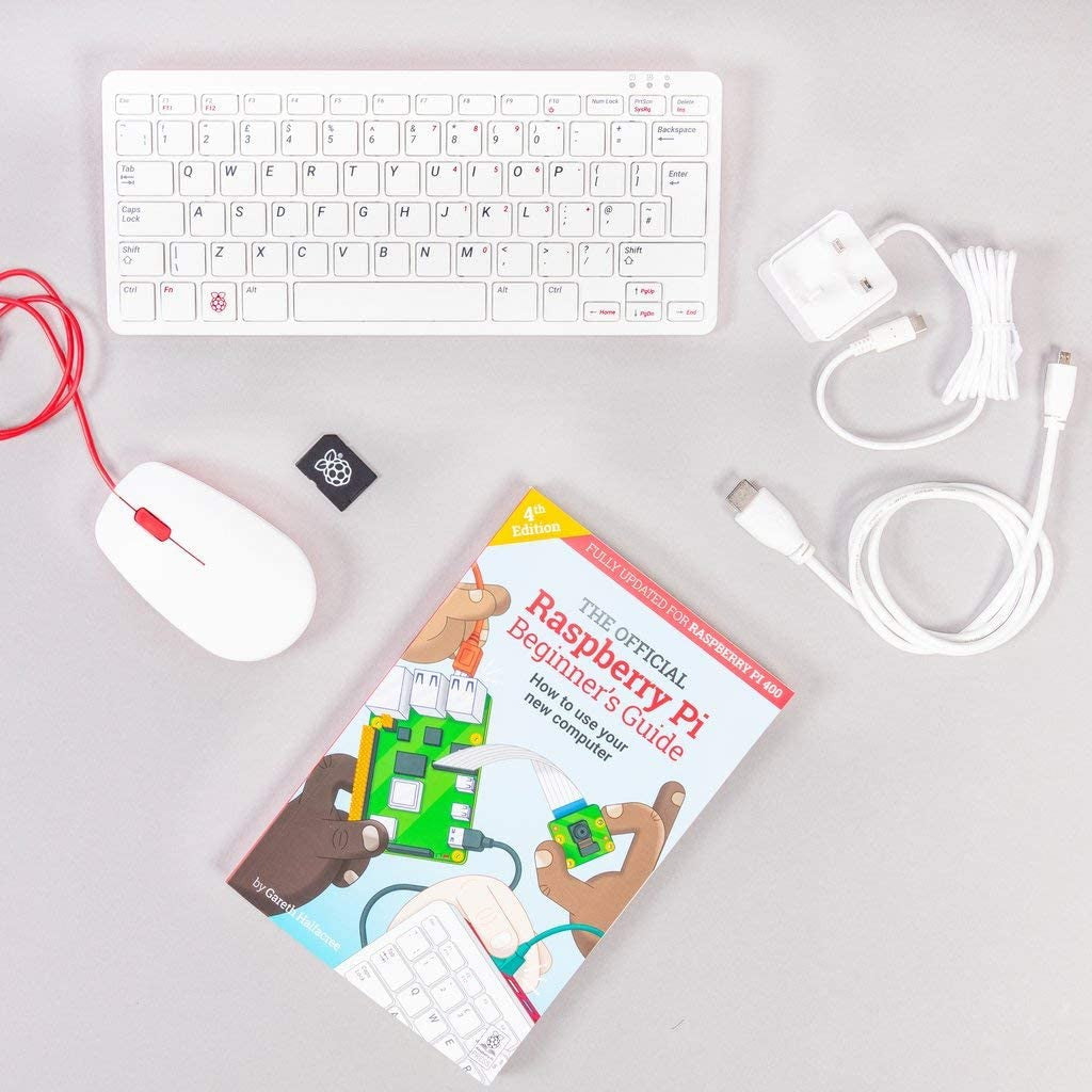 Raspberry PI 400 KIT 6GB Micro SD Card, USB Mouse, USB Keyboard, Power Supply 86AH1924 - US