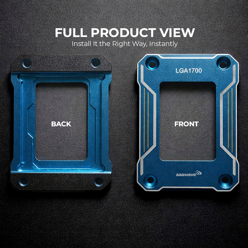 AAAwave LGA1700 CPU Contact Frame, CPU Guard for Intel 12th/13th/14th - Blue