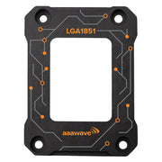 AAAwave LGA1851 CPU Contact Frame Anti-Bending Bracket for Intel 15th Gen & Core Ultra Series 200 CPUs - Black