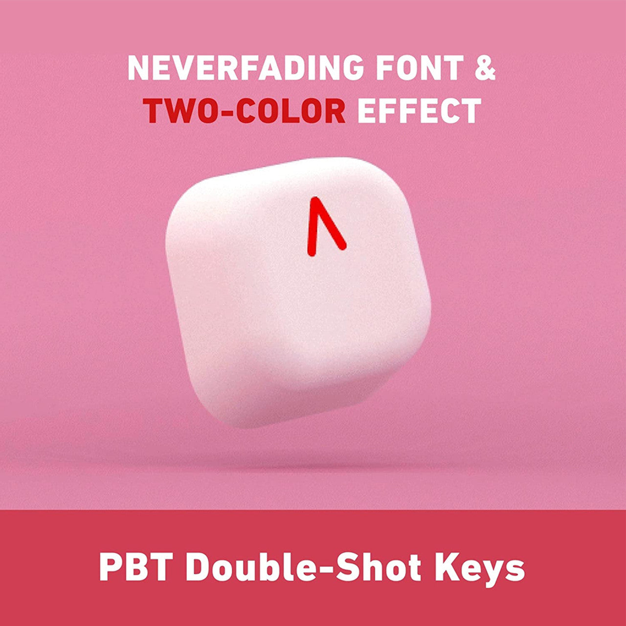 AZIO IK106 IZO Wireless Mechanical Keyboard with Blue Switches in Baroque Rose