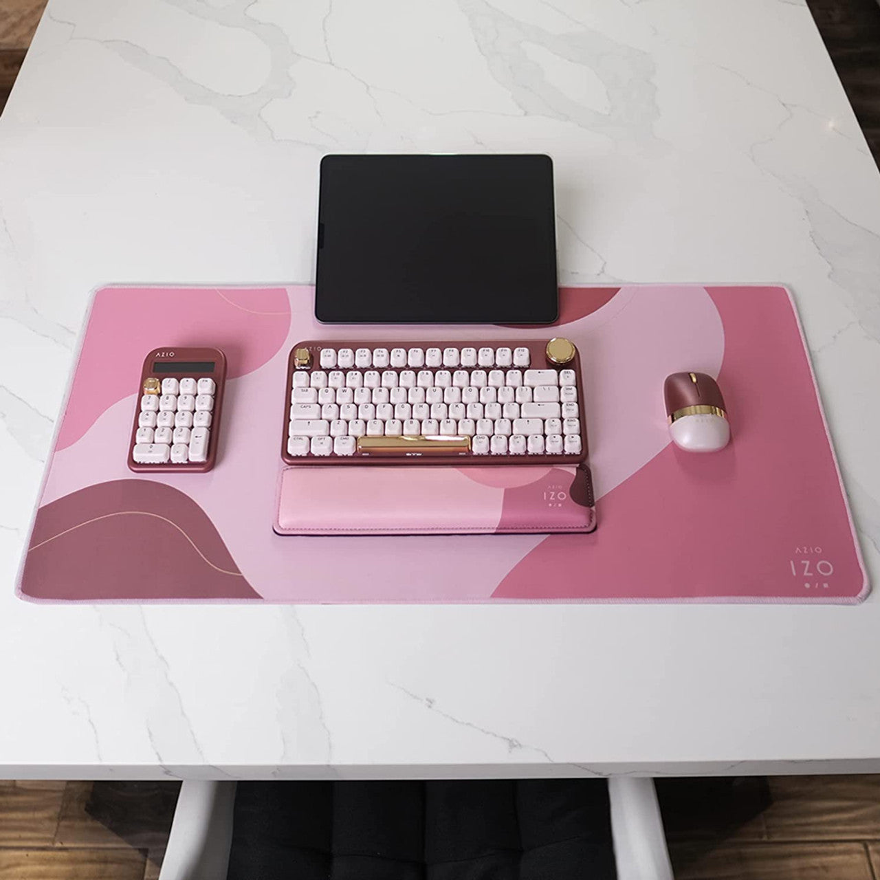 AZIO IZO106L IZO Mouse Pad Large (Baroque Rose)
