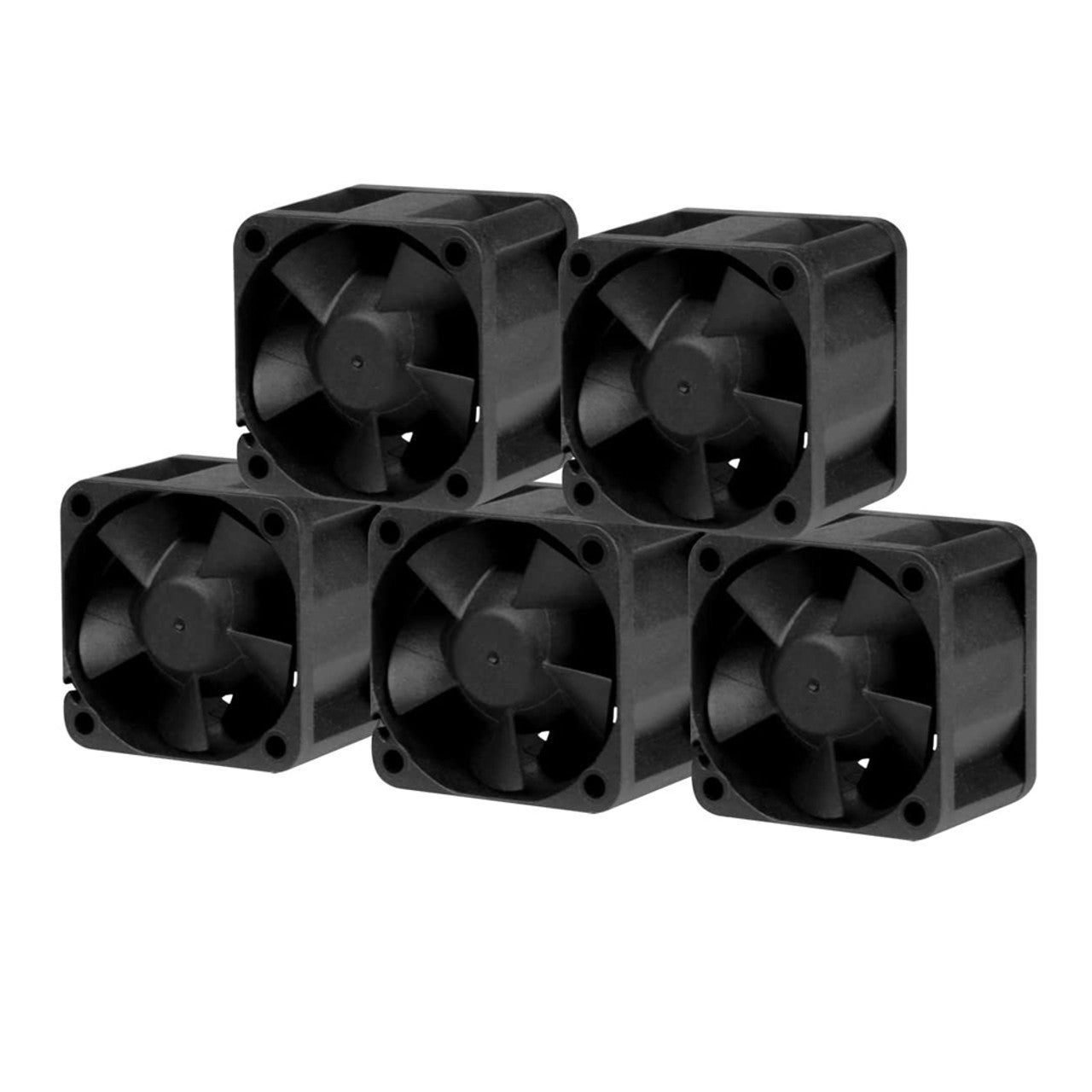 ARCTIC ACFAN00274A S4028-15K (5 Pack) - 40x40x28 mm Fan, 1400-15000 RPM, PWM Regulated, 4-pin Connector, 12 V DC - Black