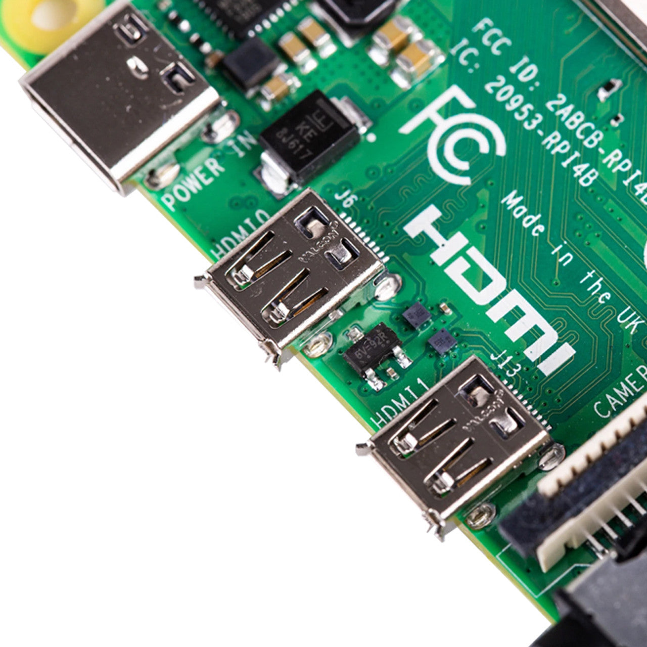 Raspberry Pi 4 Model B 8 GB 2019 Quad Core 64 Bit WiFi Bluetooth C1325-8GB