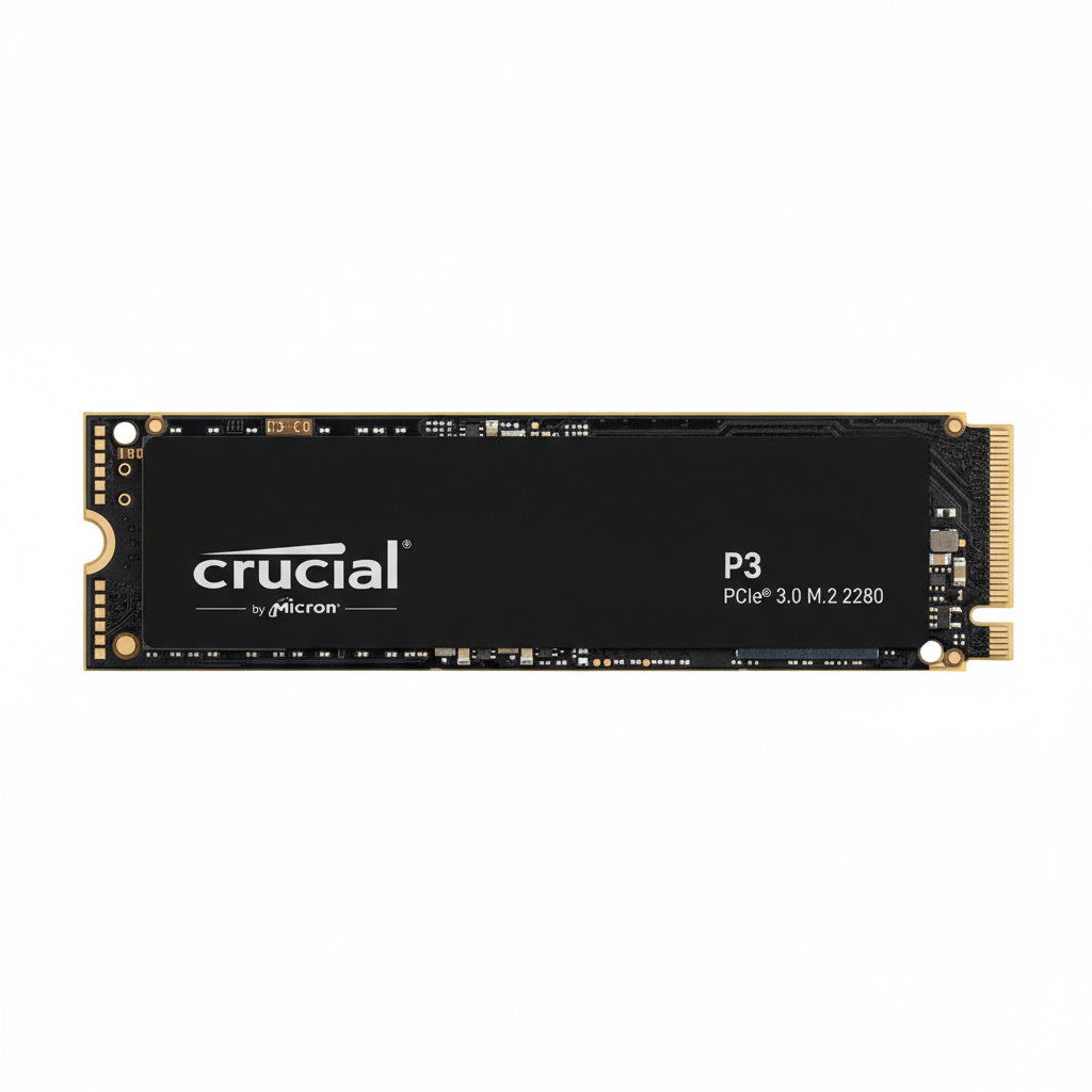 Crucial CT1000P3SSD8 P3 1TB PCIe 3.0 3D NAND NVMe M.2 SSD, up to 3500MB/s Internal Solid State Drive