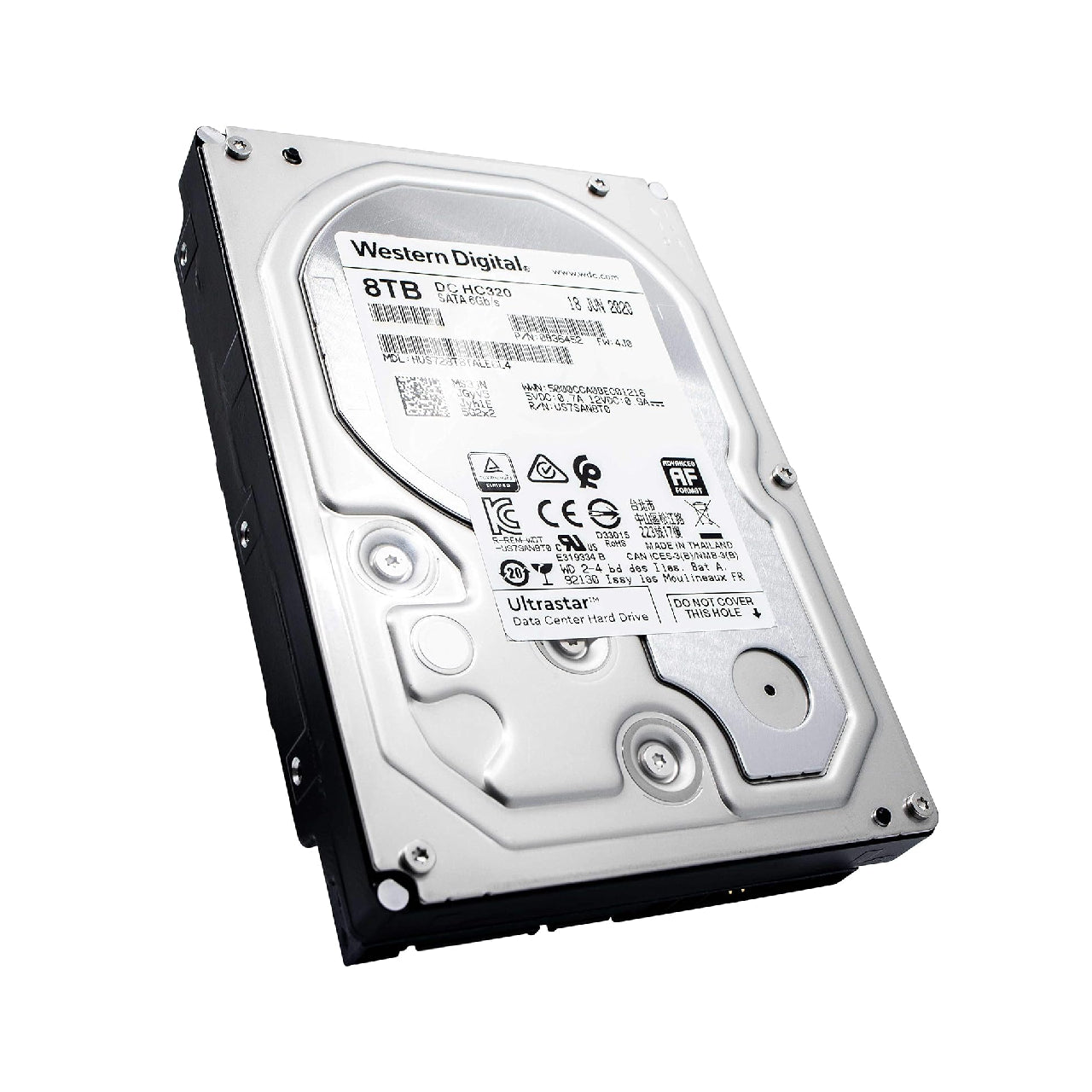 WD Ultrastar DC HC320 8TB Internal Hard Drive - HUS728T8TALE6L4