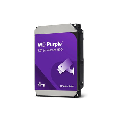 WD Purple Surveillance Hard Drive - 4TB - WD44PURZ