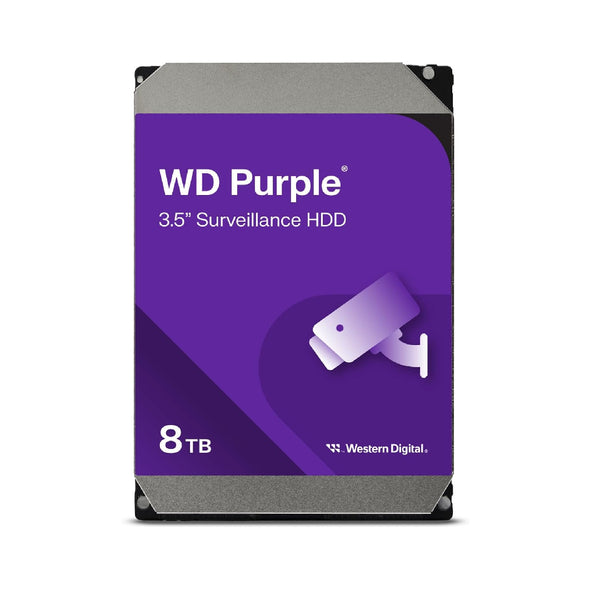 ウエスタンデジタル WD Purple HDD 8TB WD85PURZ-AJP WD 8TB Purple Surveillance Hard Drive - 24/7 Recording | WD85PURZ