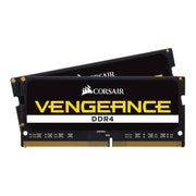 High-performance 32GB DDR4 SODIMM kit (2x16GB) designed for laptops and notebooks.
