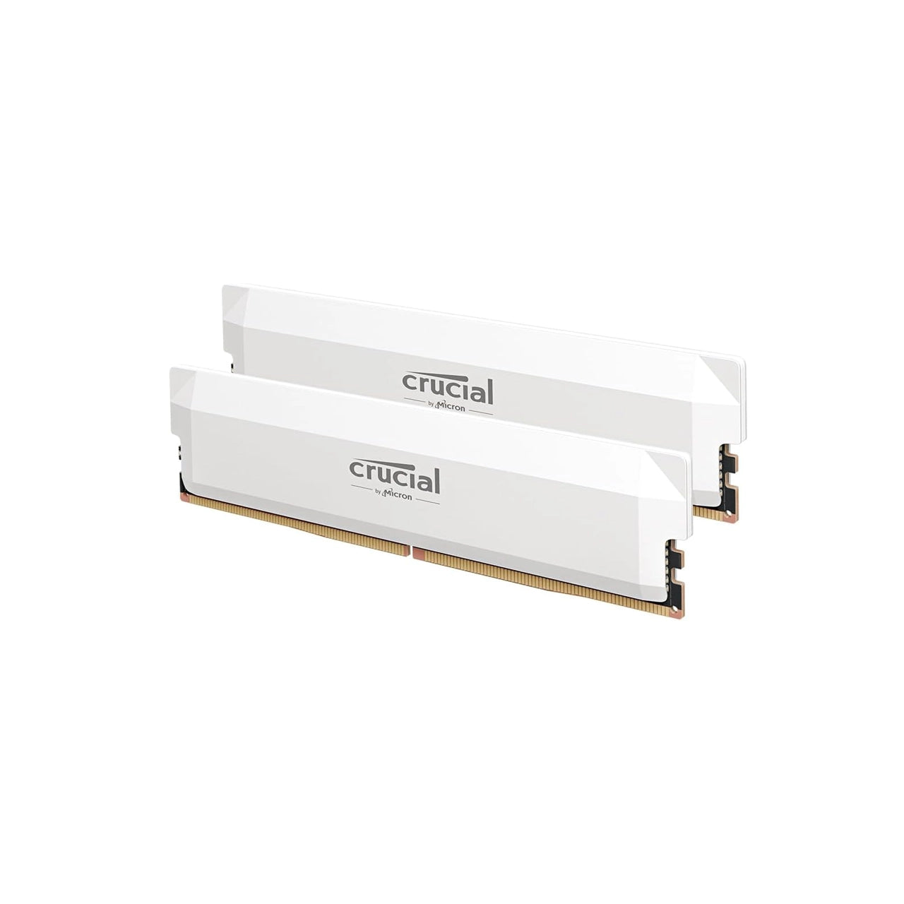 Crucial Pro Overclocking 64GB (2x32GB) DDR5 Desktop RAM | 6000MT/s CL40 | Intel XMP 3.0 & AMD EXPO | White | CP2K32G60C40U5W
