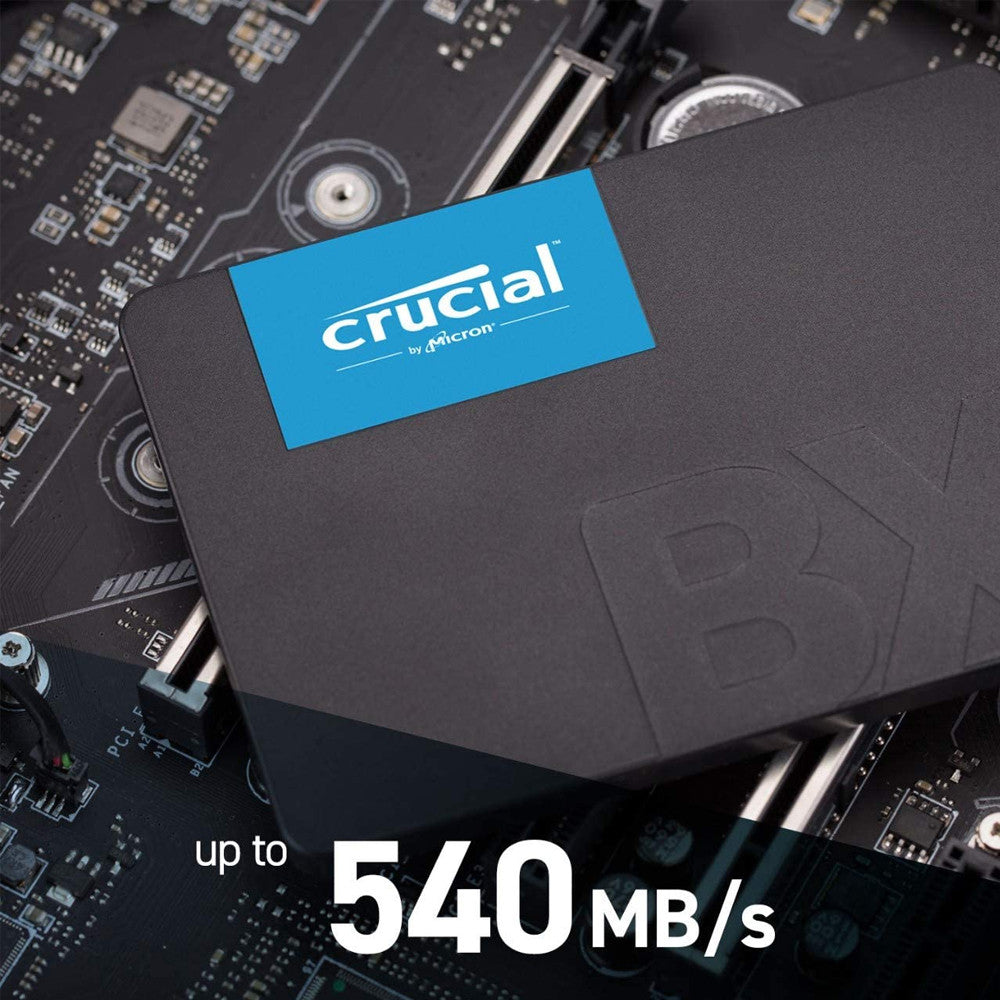 Crucial CT1000BX500SSD1 BX500 1TB 3D NAND SATA 2.5-Inch, up to 540MB/s Internal SSD