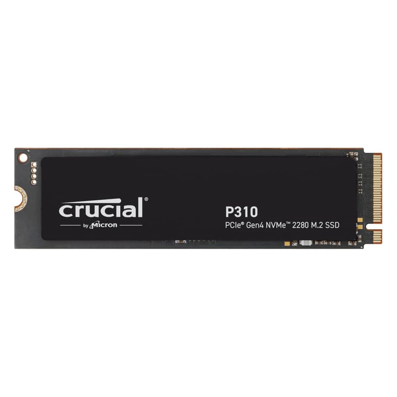 The Crucial P310 1TB SSD delivers blazing-fast read speeds of up to 7100 MBps, enhancing system performance and responsiveness.
