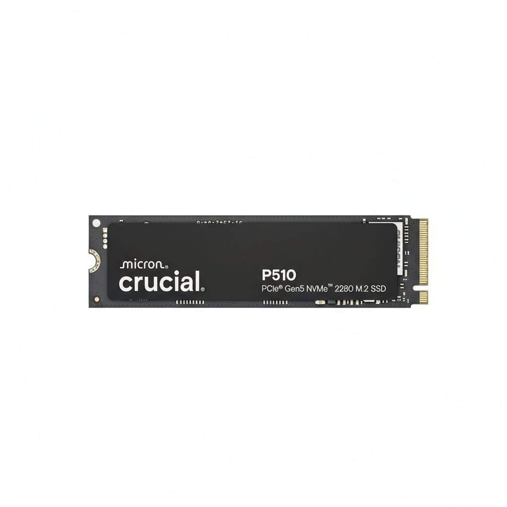 Crucial P510 1TB Gen5 NVMe SSD, Up to 11,000 MB/s, PCIe 5.0 M.2 2280 SSD, Internal Solid State Drive CT1000P510SSD8