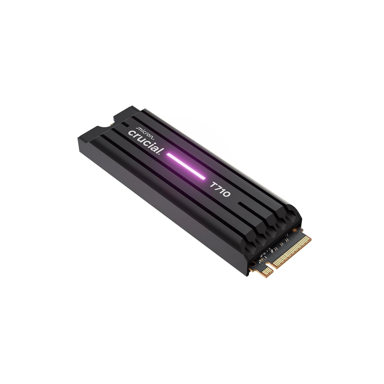 Crucial T710 1TB Gen5 NVMe M.2 SSD with Heatsink | Up to 14,900 MB/s | PC Compatible | Creators & Gamers | CT1000T710SSD5