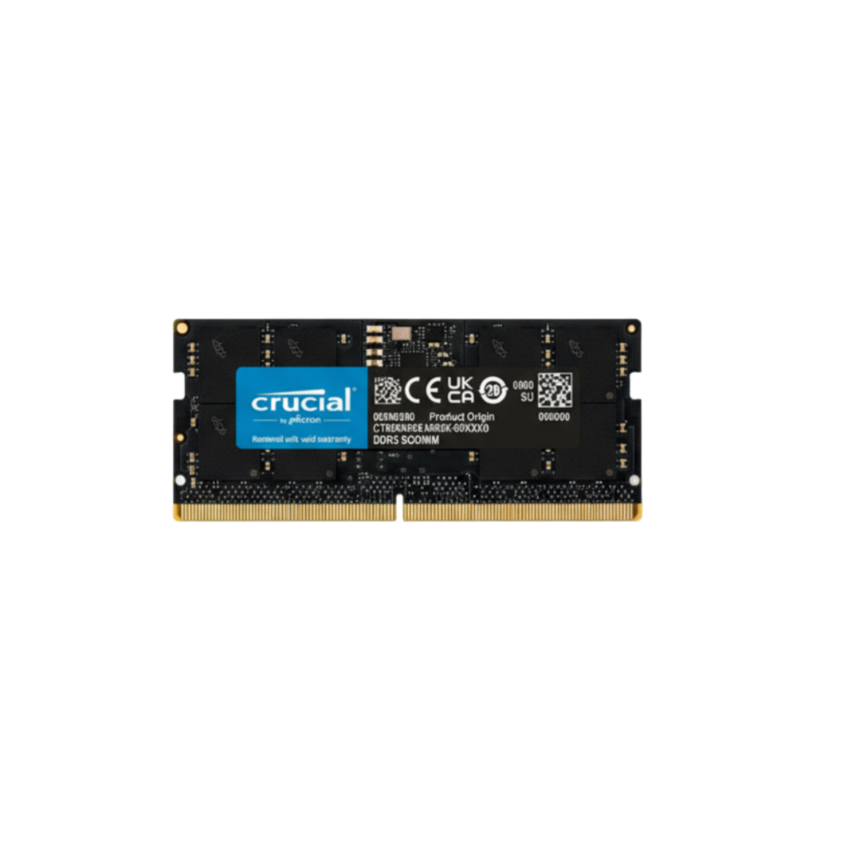 crucial 16GB DDR5−5600 CT16G56C46S5 Crucial 16GB DDR5 5600 (PC5 44800) Desktop Memory Model
