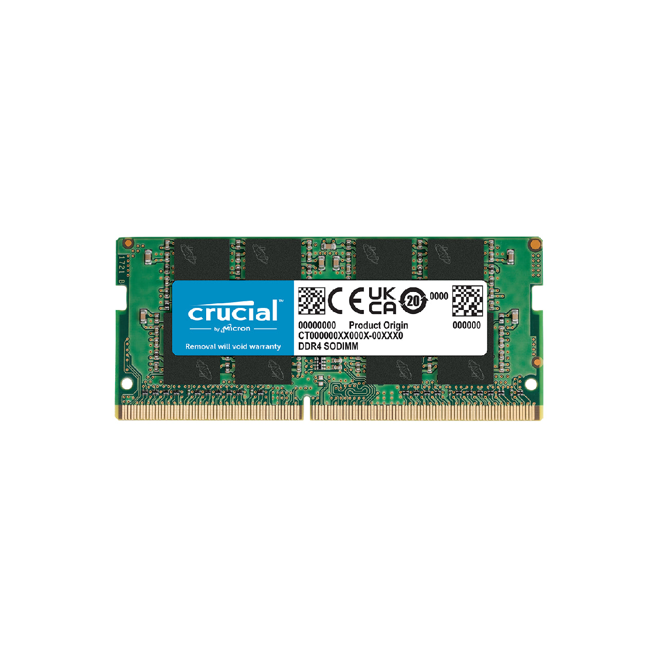 Crucial  RAM 16GB DDR4 3200MHz CL22 (or 2933MHz or 2666MHz) CT16G4SFRA32A Laptop Memory